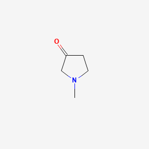 1-Methylpyrrolidin-3-one; 1-methyl-3-pyrrolidinone structure, CAS 68165-06-0