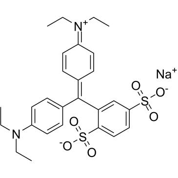 Isosulfan Blue structure, CAS 68238-36-8