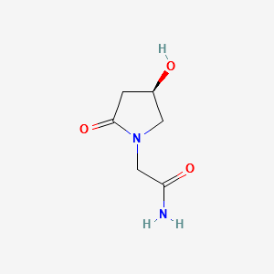 (R)-Oxiracetam structure, CAS 68252-28-8