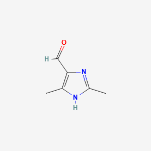 2,5-Dimethyl-1H-imidazole-4-carboxaldehyde structure, CAS 68282-52-0