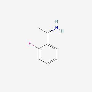 (S)-1-(2-Fluorophenyl)ethylamine structure, CAS 68285-25-6