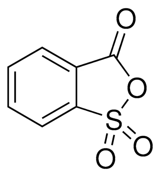 Tetrabromo-2-sulfobenzoic acid cyclic anhydride structure, CAS 68460-01-5
