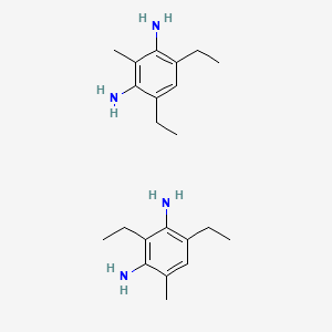 Diethyltoluenediamine structure, CAS 68479-98-1
