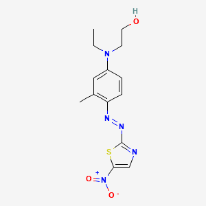 Disperse Blue 106 structure, CAS 68516-81-4