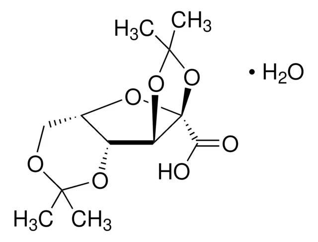 (-)-Diacetone-2-keto-L-gulonic acid monohydrate structure, CAS 68539-16-2