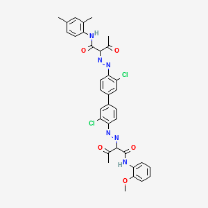 Pigment Yellow 127 structure, CAS 68610-86-6
