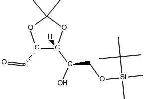 5-O-(tert-Butyldimethylsilyl)-2,3-O-isoproylidene-D-ribofuranose structure, CAS 68703-51-5
