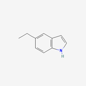 5-Ethylindole structure, CAS 68742-28-9