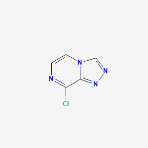 8-Chlorotriazolo[4,3-a]pyrazine structure, CAS 68774-77-6