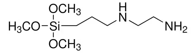 N,N'-Bis[3-(trimethoxysilyl)propyl]ethylenediamine structure, CAS 68845-16-9