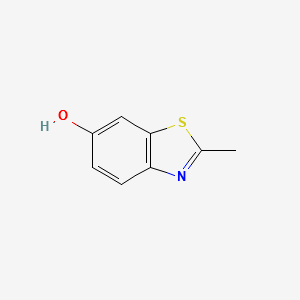 2-Methyl-1,3-benzothiazol-6-ol structure, CAS 68867-18-5