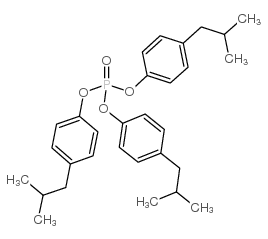 Tris(isobutylphenyl) phosphate structure, CAS 68937-40-6