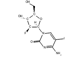 Fiacitabine structure, CAS 69123-90-6