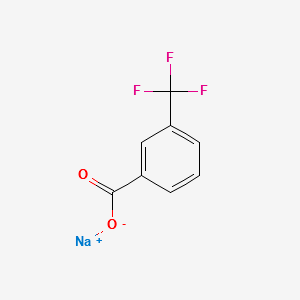 Sodium 3-trifluoromethylbenzoate structure, CAS 69226-41-1