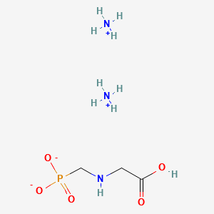 Glyphosate-diammonium structure, CAS 69254-40-6