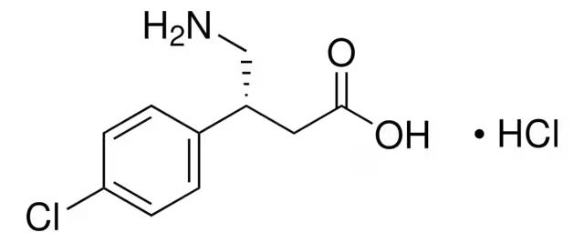 (R)-Baclofen structure, CAS 69308-37-8