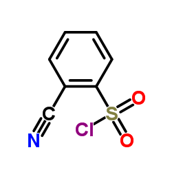 2-Cyanobenzenesulphonyl chloride structure, CAS 69360-26-5