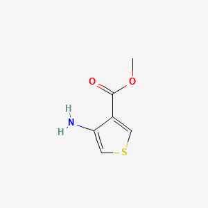 Methyl 4-aminothiophene-3-carboxylate structure, CAS 69363-85-5