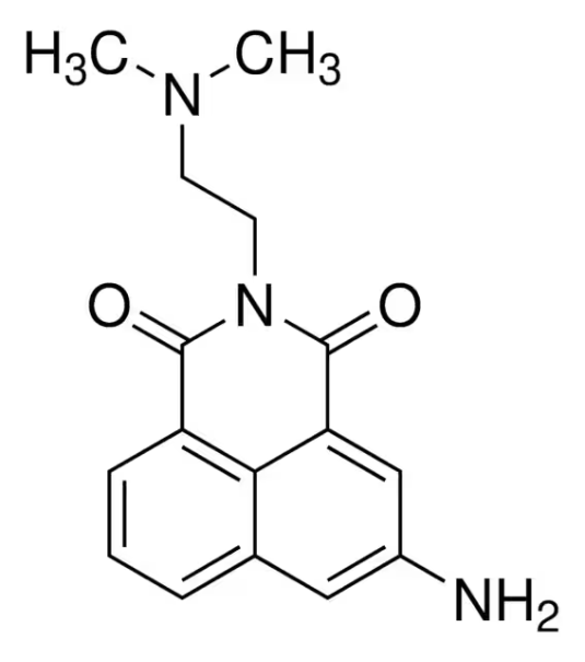 Amonafide structure, CAS 69408-81-7