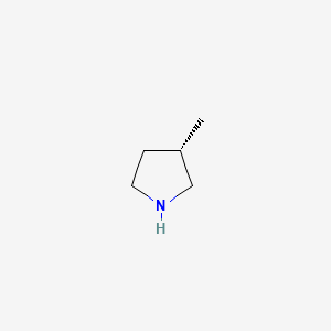 (S)-3-Methylpyrrolidine structure, CAS 69498-25-5