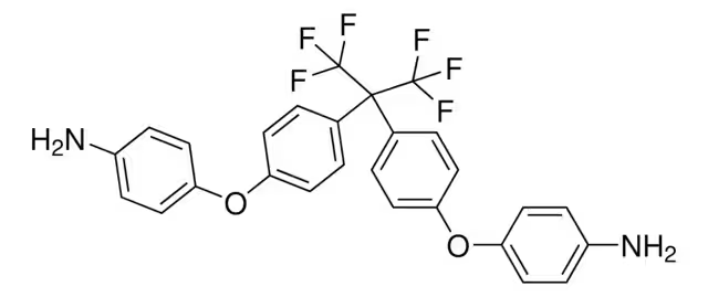 2,2-Bis[4-(4-aminophenoxy)phenyl]hexafluoropropane structure, CAS 69563-88-8