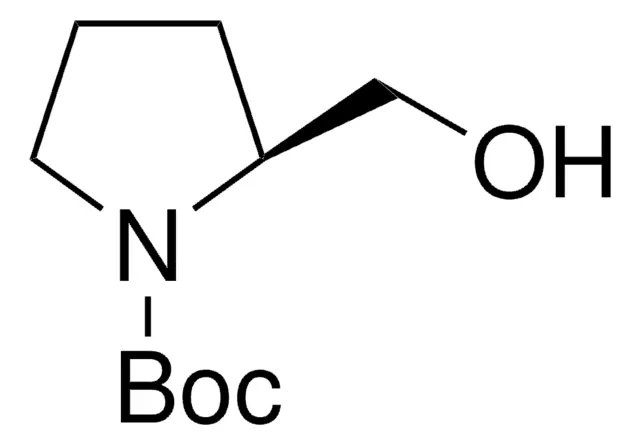 (S)-(-)-1-Boc-2-pyrrolidinemethanol structure, CAS 69610-40-8