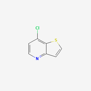 7-Chlorothieno[3,2-b]pyridine structure, CAS 69627-03-8