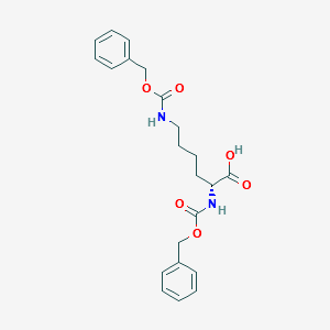 N,N'-Dibenzyloxycarbonyl-D-lysine structure, CAS 69677-02-7