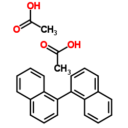 (S)-(+)-1,1'-Bi(2-naphthyl diacetate) structure, CAS 69677-98-1