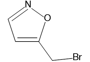 5-Bromomethylisoxazole structure, CAS 69735-35-9
