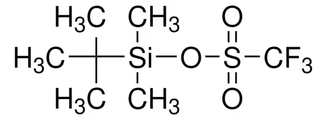 tert-Butyldimethylsilyl trifluoromethanesulfonate structure, CAS 69739-34-0