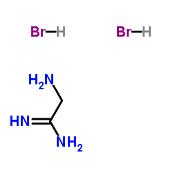 2-Aminoacetamidine dihydrobromide structure, CAS 69816-37-1