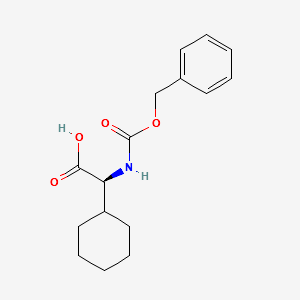 Cbz-Cyclohexyl-L-glycine structure, CAS 69901-75-3