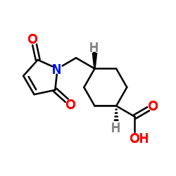 trans-4-(Maleimidomethyl)cyclohexanecarboxylic acid structure, CAS 69907-67-1