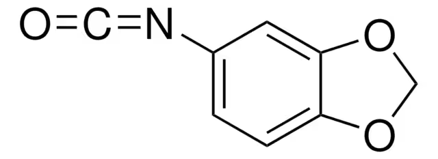 3,4-(Methylenedioxy)phenyl isocyanate structure, CAS 69922-28-7