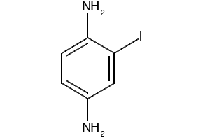 2-Iodo-1,4-benzenediamine structure, CAS 69951-01-5