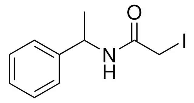 2-Bromo-N-(1-phenylethyl)acetamide structure, CAS 70110-38-2