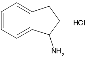 1-Aminoindane hydrochloride structure, CAS 70146-15-5