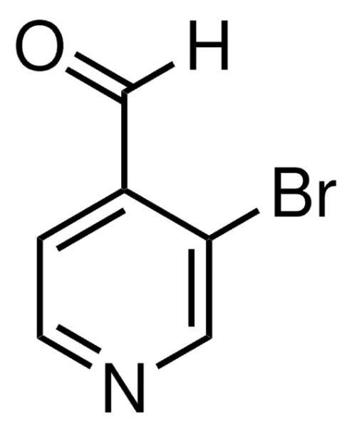 3-Bromopyridine-4-carboxaldehyde structure, CAS 70201-43-3