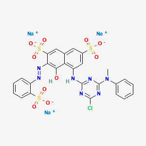 Reactive Red 24 structure, CAS 70210-20-7