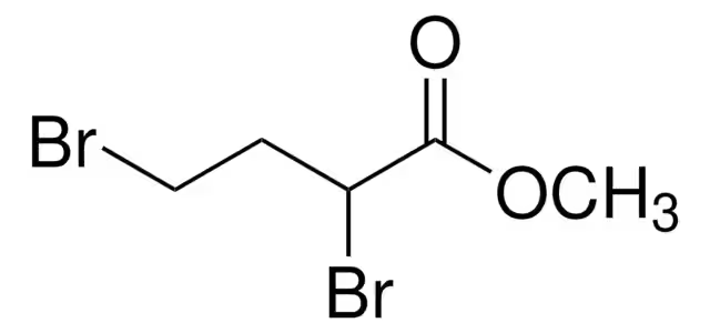 Methyl 2,4-dibromobutyrate structure, CAS 70288-65-2