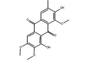 Obtusin structure, CAS 70588-05-5