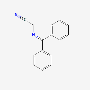 N-(Diphenylmethylene)aminoacetonitrile structure, CAS 70591-20-7
