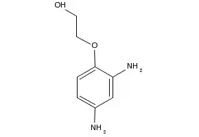 2,4-Diaminophenoxyethanol structure, CAS 70643-19-5