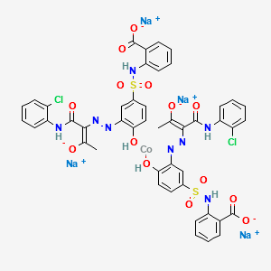Acid Yellow 220 structure, CAS 70851-34-2