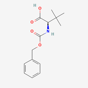Cbz-D-tert-leucine structure, CAS 70874-05-4