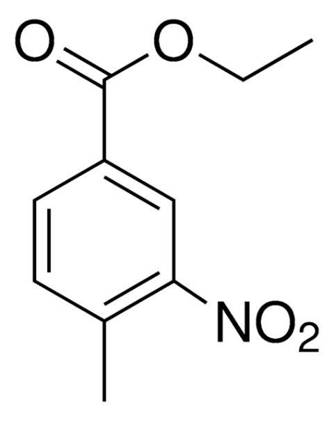 Ethyl 4-methylamino-3-nitrobenzoate structure, CAS 71254-71-2