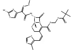 1-[2-(Z)-Methoxyimino-2-(2-aminothiazol-4-yl)acetoxy]benzotrizole structure, CAS 71445-20-0