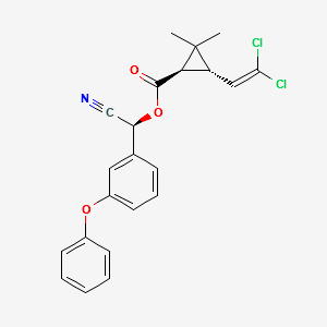 theta-Cypermethrin structure, CAS 71697-59-1