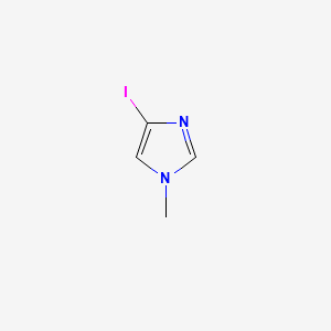 4-Iodo-1-methyl-1H-imidazole structure, CAS 71759-87-0